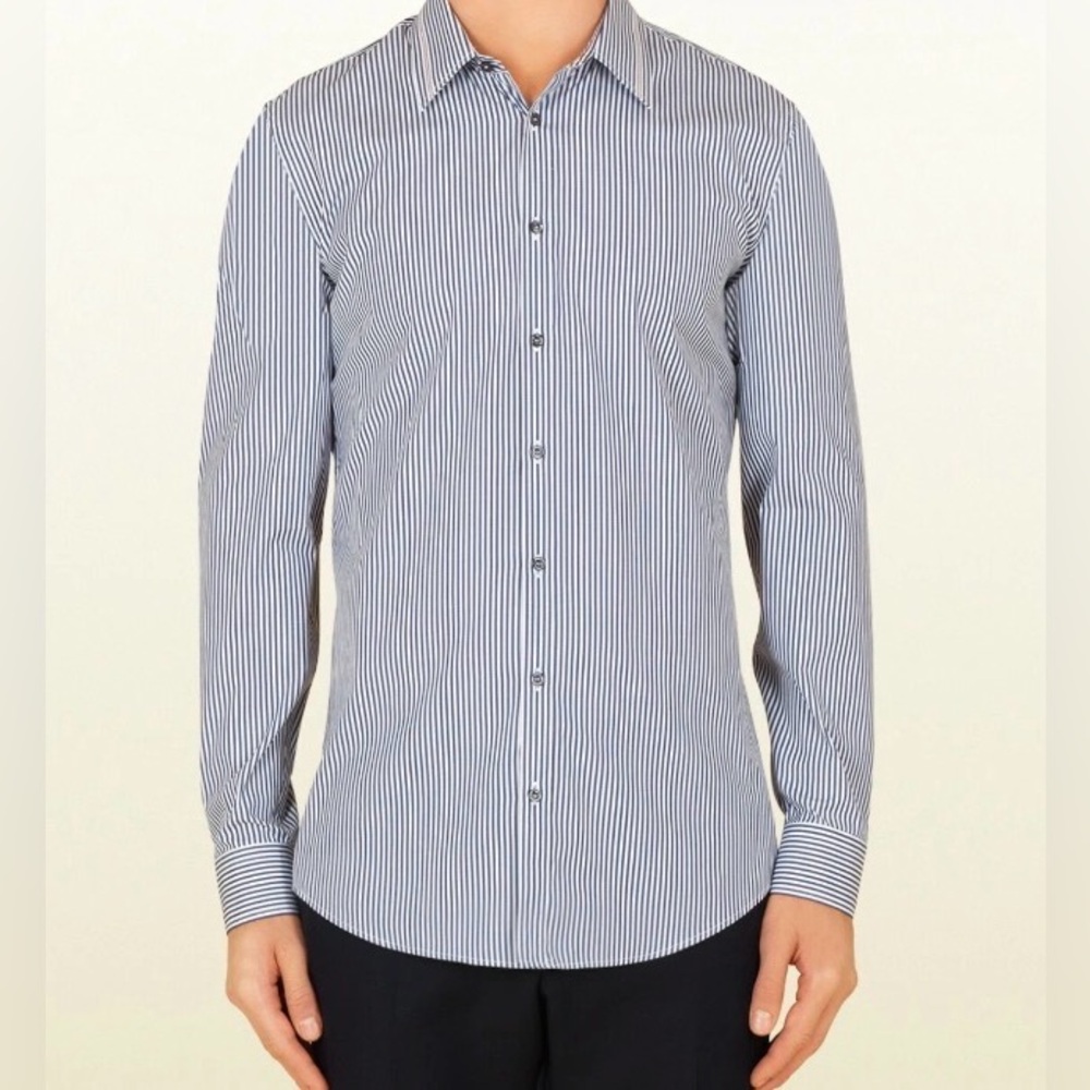 GUCCI RUNWAY STRIPED SHIRT